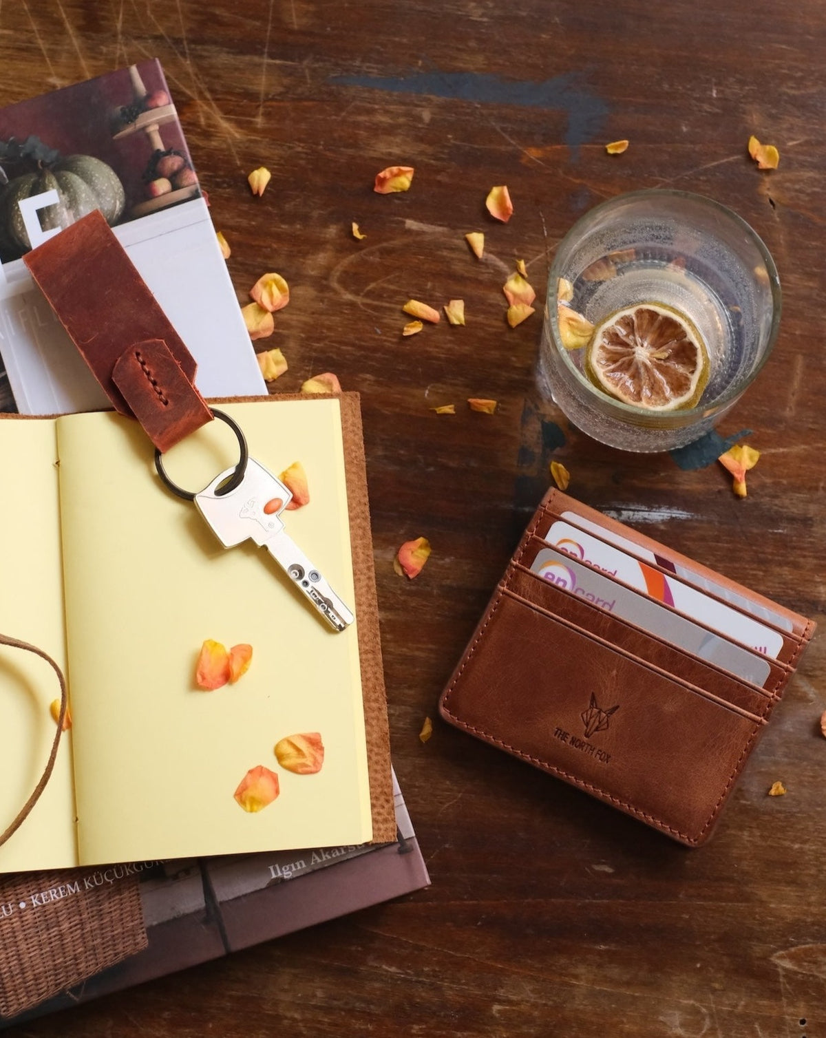 Leather Wallet Card Holder | The North Fox