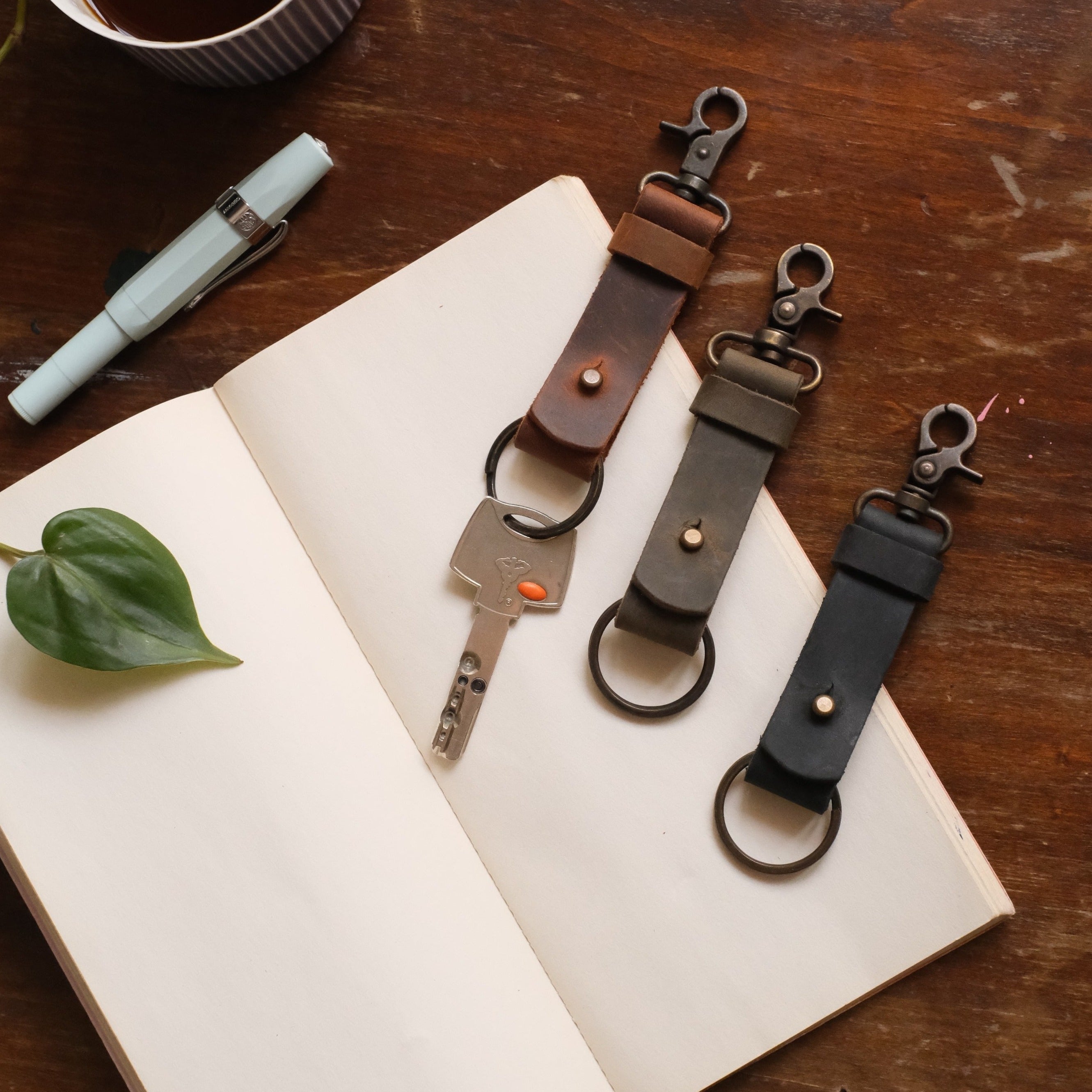 Leather Keychain | The North Fox