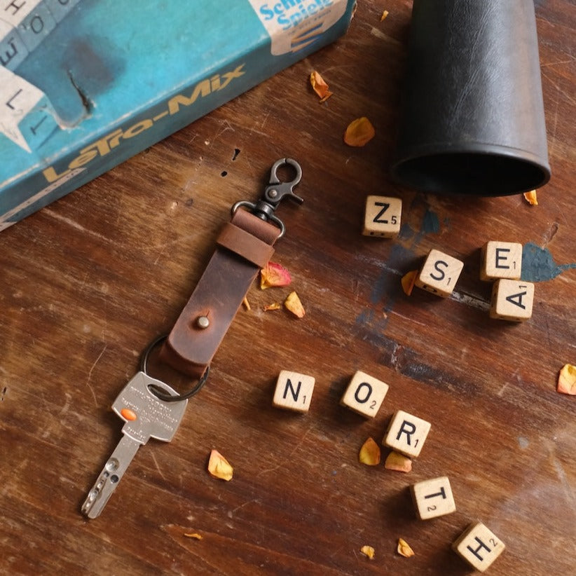 Leather Keychain | The North Fox
