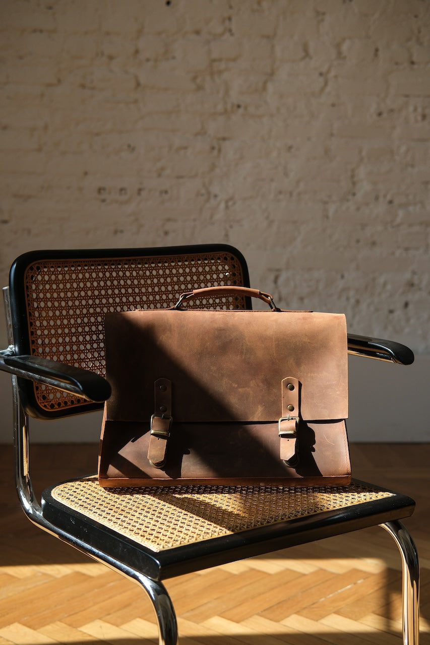 Messenger Bag XL - Kulp Detaylı | The North Fox