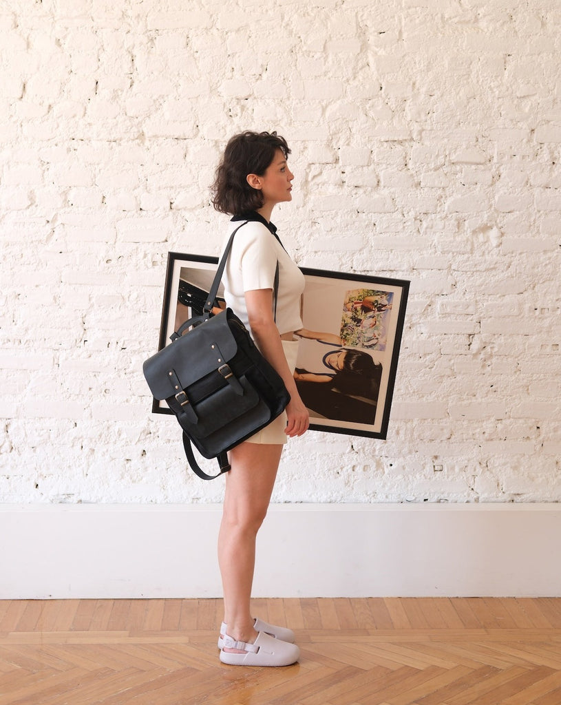 Travel BackPack Kanvas Gövde