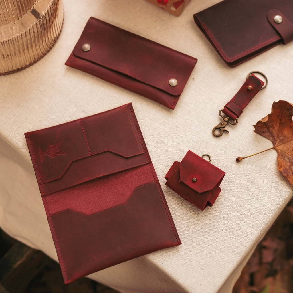 Leather Passport Wallet