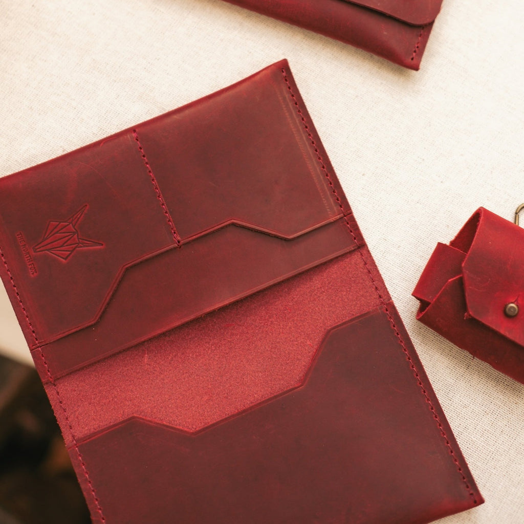 Leather Passport Wallet