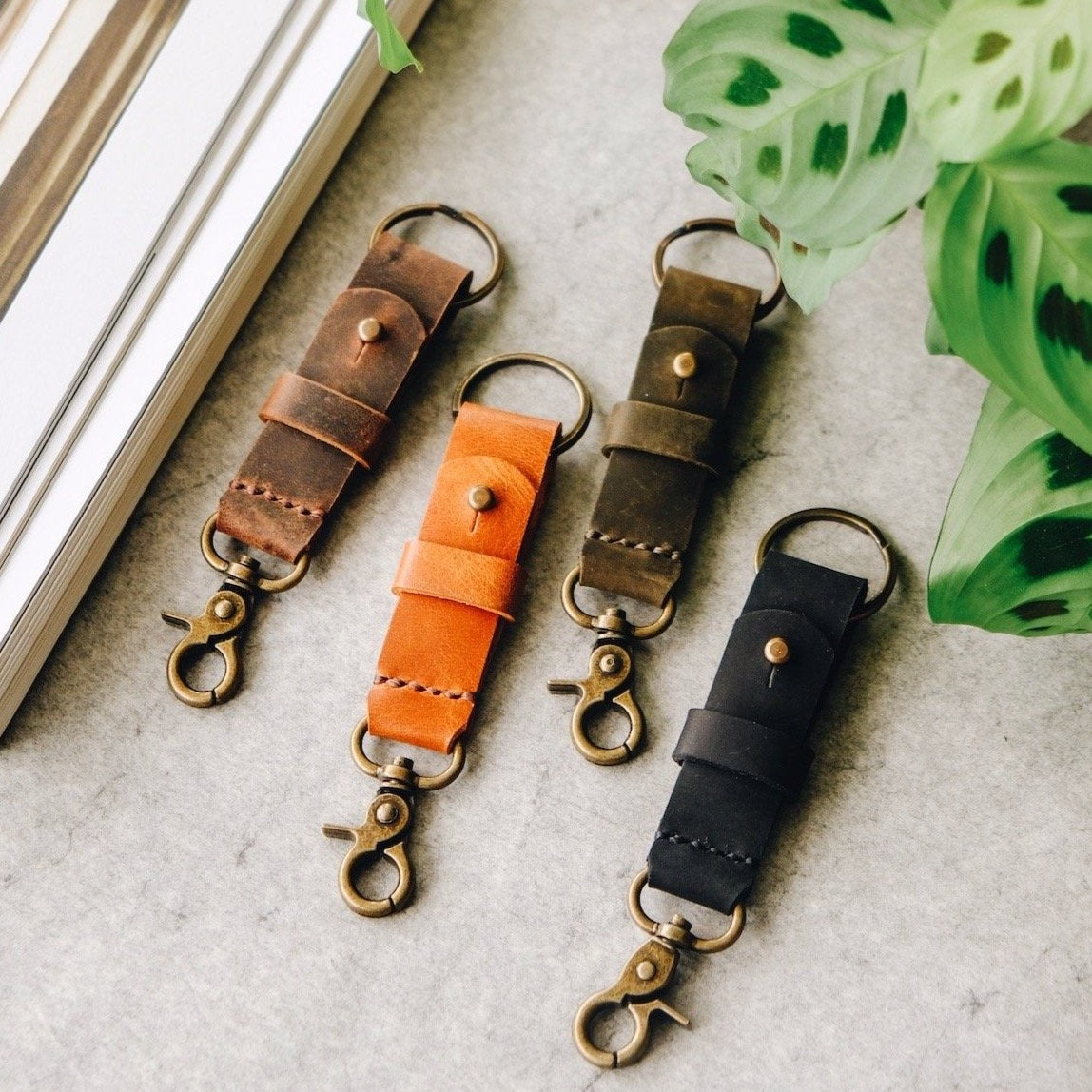 Leather Keychain | The North Fox