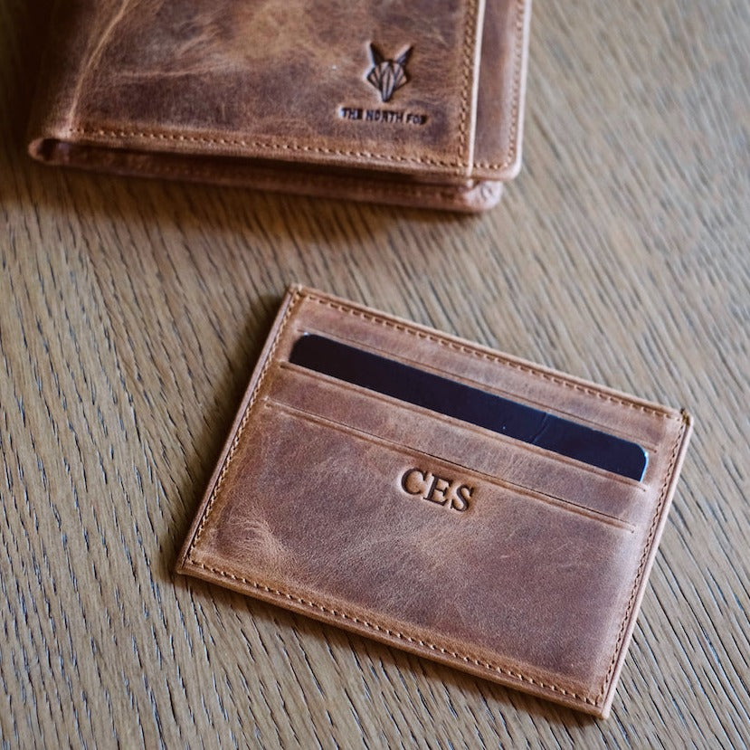 Classic Leather Wallet + Card Holder