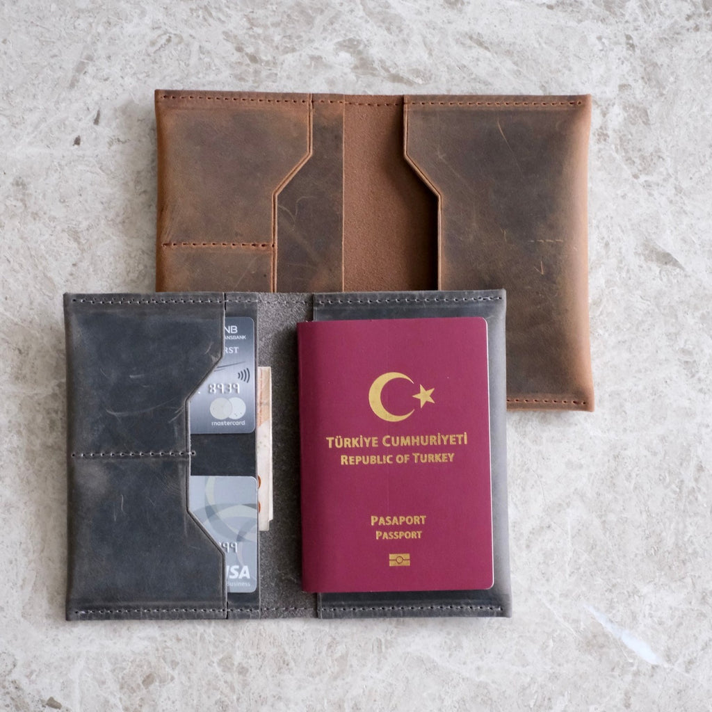 Leather Passport Wallet