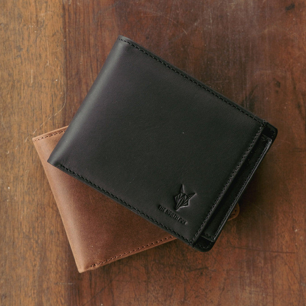 Classic Leather Wallet + Card Holder