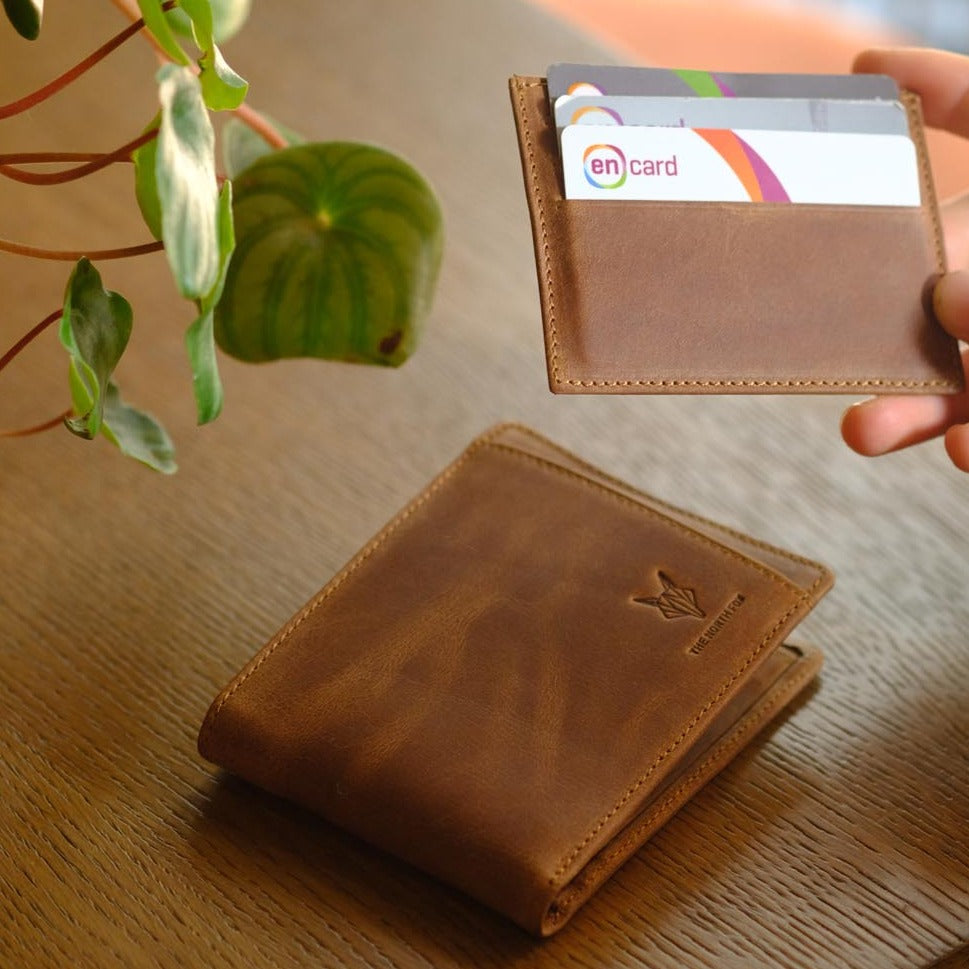 Classic Leather Wallet + Card Holder