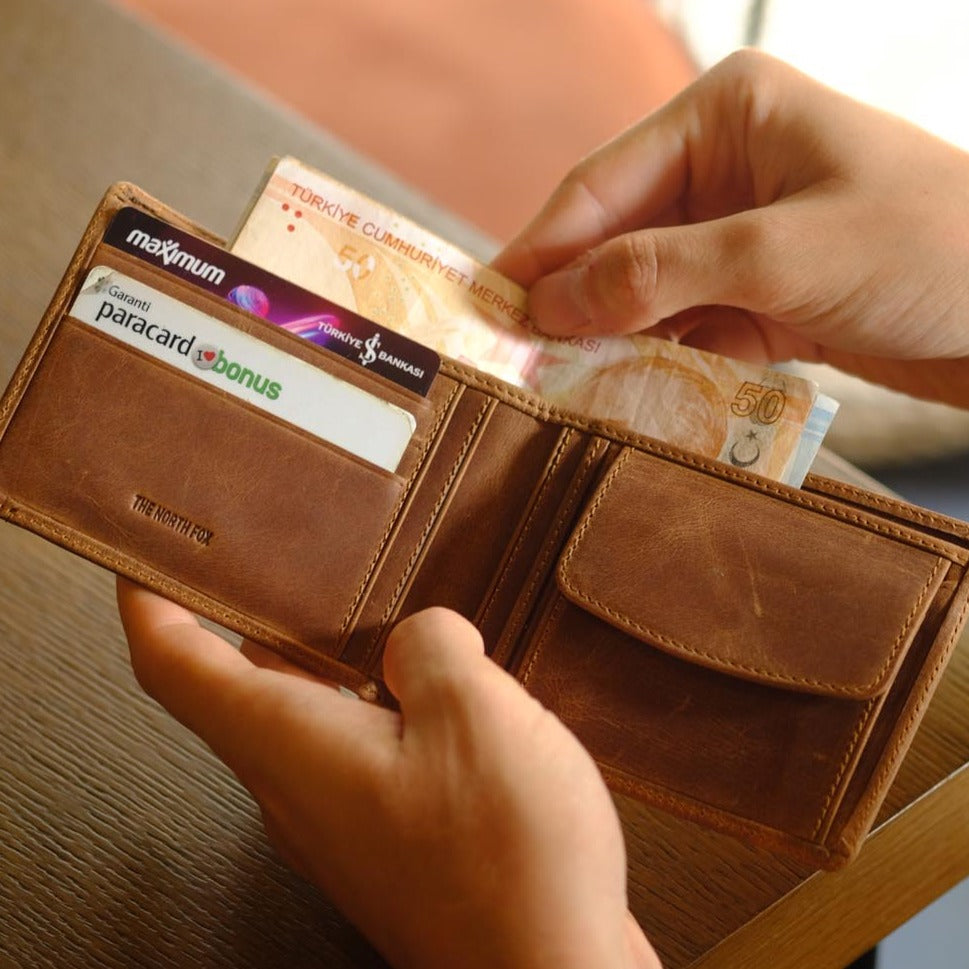 Classic Leather Wallet + Card Holder