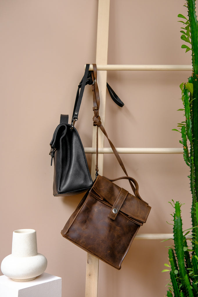 Leather Lunch Bag