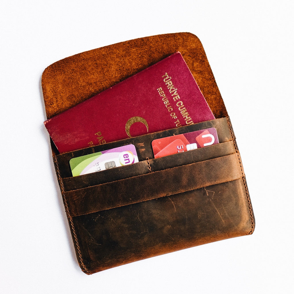 Leather Travel Wallet