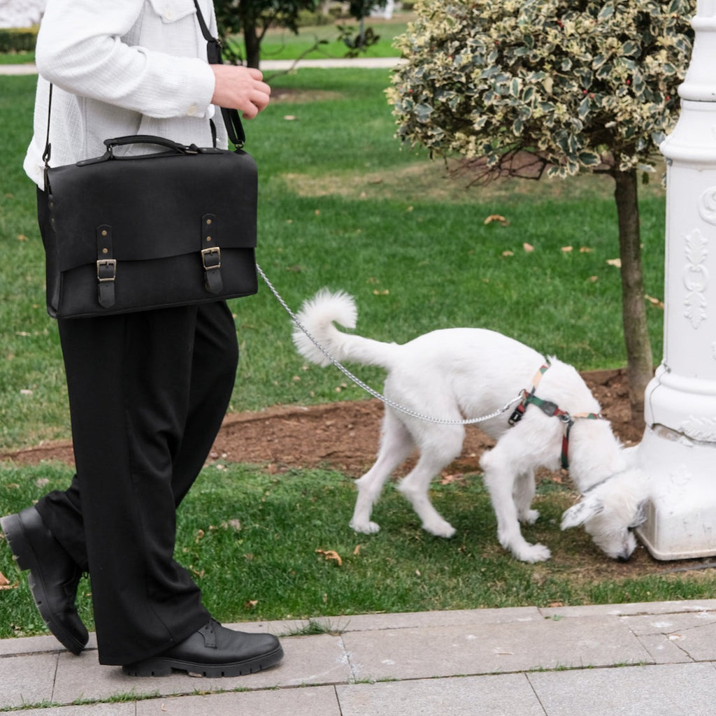 Messenger Bag XL - Kulp Detaylı